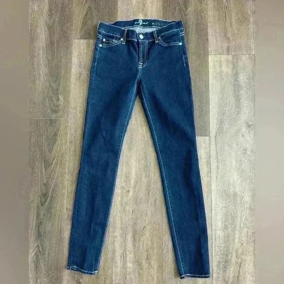 7 for all mankind jeans.  The Skinny. Women’s size 26. - Picture 1 of 5